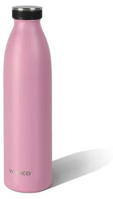 Produktbild von wenco Trinkflasche Edelstahl 0,75l / 750ml isoliert und auslaufsicher für kalte