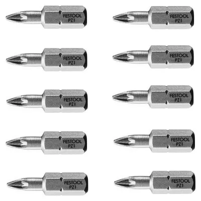 Produktbild von Festool Bit Pozidriv PZ 1 25mm 10 Stück Akkuschrauber 490481