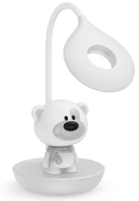 Productafbeelding van Luxus Europe - Nachtlamp Kinderkamer Doggy Mini Wit - Draadloos LED Nachtlampje Kinderen - USB-C Oplaadbaar