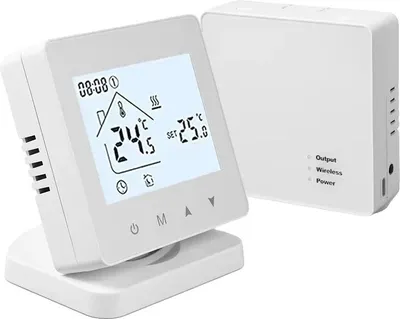 Produktbild von Intelligenter Thermostat, drahtlose Steuerung, Sprachkompatibilität, RF