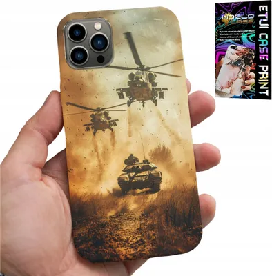 Obrázek produktu pro Pouzdro Pro Iphone 11 Pro - Vojenský Vrtulník, Tank, Vojenské Pouzdro