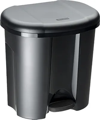 Produktbild von Rotho Treiteimer Abfalltrenner Pila 2 x 10 L schwarz