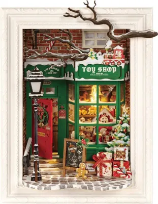 Obrázok produktu pre 3D puzzle, Santa's Toy Shop, Rolife, 122 dielikov