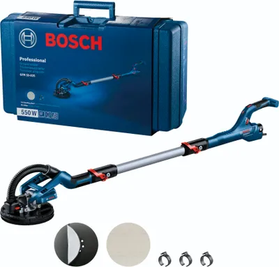 Obrázek produktu pro Bosch GTR 55-225 Professional bruska na sádrokarton 550 W 225 mm 110 - 230 cm ( 06017D4000 ) + kufr