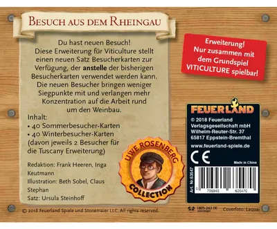Immagine prodotto di Viticoltura - Visita dal Rheingau (accessori di gioco)