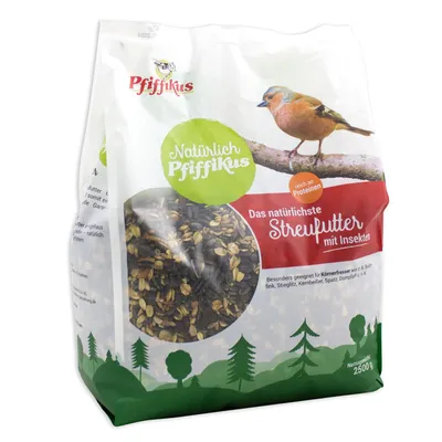 Produktbild von Natürlich Pfiffikus Streufutter mit Insekten 2,5kg