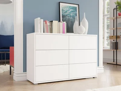 Image de Commode avec tiroirs FILA – blanc