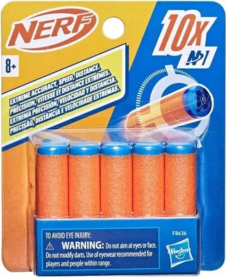 Zdjęcie produktu dla Nerf N Series Zestaw 10 Strzałek N1 F8636