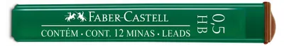 Produktbild von FABER-CASTELL 0,5 mm HB Bleistiftminen