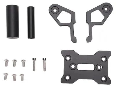 Produktbild von Motorrad-GPS-Handy-Verlängerungshalterung 12 mm/22 mm, CNC-gefräst, Ersatz für 450MT 2024/2025