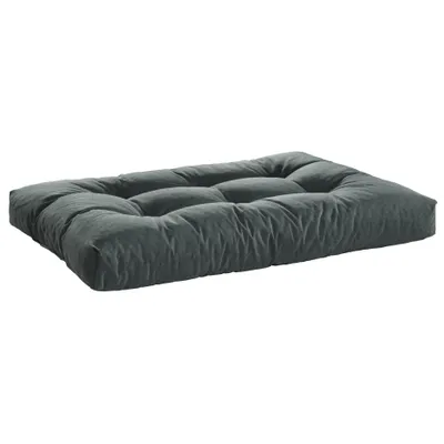 Produktbild von Bodyprotect - Palettenkissen, 120 x 80 cm, 12 cm dick, hochwertiger Möbelstoff, dunkelgrau