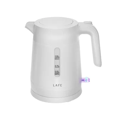 Zdjęcie produktu dla Lafe LAFCZA47544, 1 l, 1500 W, Szary, Plastik, Wskaźnik poziomu wody, Zabezpieczenie przed przegrzaniem