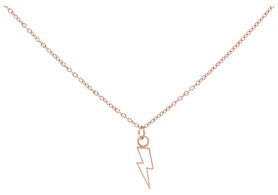 Produktbild von Wildcat Halskette - Flash Kette - Roségold - Chirurgenstahl 316L - wasserfest, langlebig, hautverträglich, Roségold