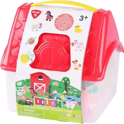 Produktbild von Playgo Bauernhof Knetset - Kreatives Knetspielzeug für Kinder