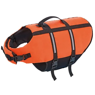 Image de Gilet de natation Chien L 40cm orange