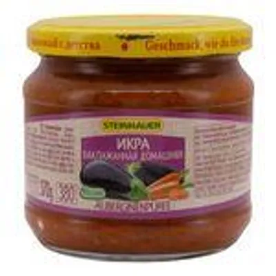 Steinhauer Auberginenpüree - Vegan, hausgemacht, 370g Glas