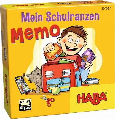 Produktbild von HABA 304527 - Mein Schulranzen-Memo