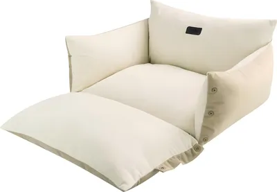Produktbild von Nobby 2 in 1 Komfortbett und -matte Alin beige für Hunde