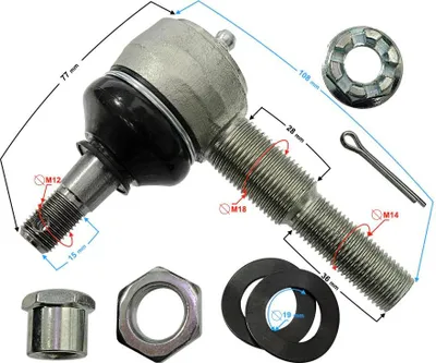 Image de Tête de barre d'accouplement ATV