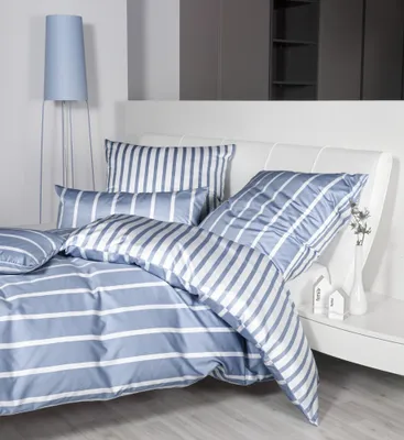Produktbild von Janine Design Interlock-Jersey-Kissenbezug einzeln JERSEY CLASSIC 59028 Farbe perlblau Größe 40x40
