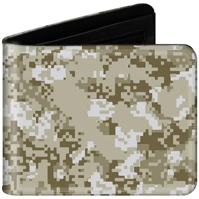 Imagen del producto de Billetera plegable para hombre con portatarjetas y compartimento con cremallera