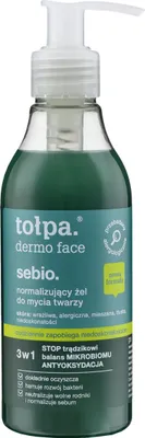 Produktbild von TOŁPA Dermo Face Sebio Normalisierendes Gesichtsreinigungsgel 3in1 195 ml