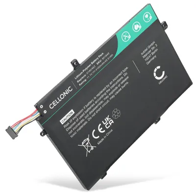Produktbild von CELLONIC 1x Akku für Notebook Kompatibel mit Lenovo ThinkPad L480, ThinkPad L490, Thinkpad L14 Gen 1, L17L3P52 - (4100mAh, 11.1V)
