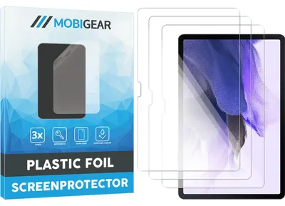 Produktbild von Mobigear Displayschutzfolie für Samsung Galaxy Tab S7 FE – Displayschutzfolie, kompatibel mit Hüllen (3er-Pack)