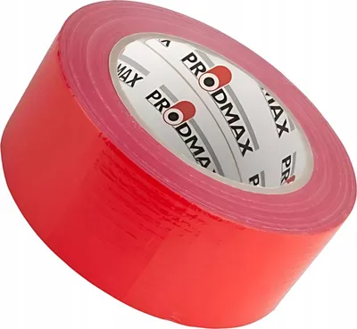 Image de Ruban isolant résistant à la chaleur, rouge, 50 mm x 25 m