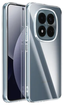 Immagine prodotto di Mayaxess, custodia morbida in silicone resistente agli urti per Xiaomi Redmi Note 15 Pro 4G, trasparente
