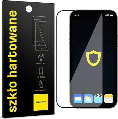 Obrázok produktu pre SPACECASE Glass 5D tvrdené sklo pre iPhone 15 Pro