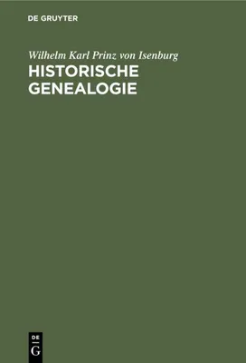 Produktbild von Historische Genealogie