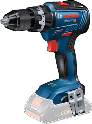 Produktbild von Akku-Schlagbohrschrauber GSB 18V-55 Professional solo, 18Volt (blau/schwarz, ohne Akku und Ladegerät, in L-BOXX)