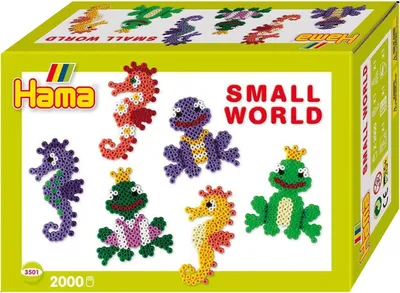 Produktbild von Hama Beads 3501, Bastelset für Kinder, 5 Jahr(e), PVC, Mehrfarbig, 2002 Stück(e)