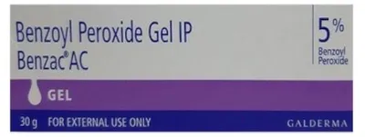Produktbild von Gel, Galderma, Benzac, Anti-Akne, 5% Benzoylperoxid, Tube 30gr