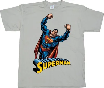 Produktbild von Superman Flying T-Shirt - X-Large - Khaki