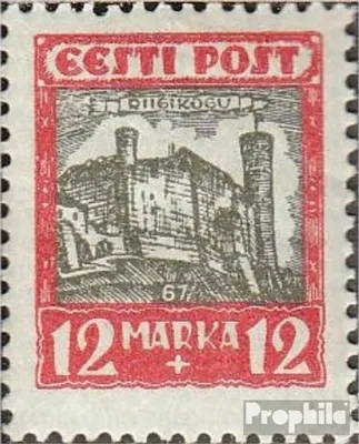 Produktbild von Briefmarken Estland 1927 Mi 65 gestempelt Wohlfahrt