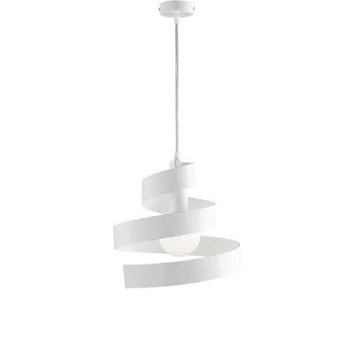 Immagine prodotto di Lampada a sospensione Helix 1 luce ferro bianco