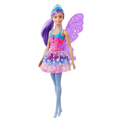 Produktbild von Mattel GJK00 - Barbie Dreamtopia - Puppe mit Flügeln, Fee