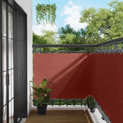Obrázek produktu pro Balkonová clona Cihlová 110 x 300 cm Oxford látka