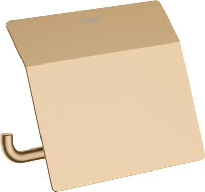 Image de hansgrohe AddStoris support papier toilette avec couvercle, 41753140