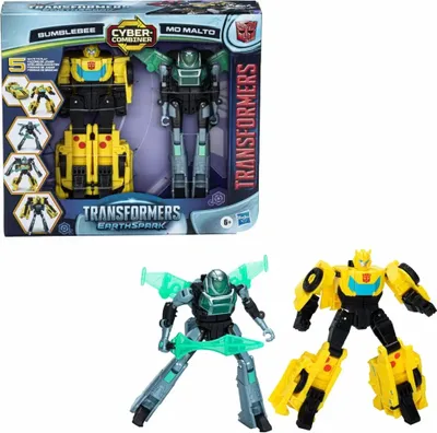 Produktbild von Transformers EarthSpark Cyber-Combiner 2, 6 Jahr(e), Kunststoff, Mehrfarbig, 175 g
