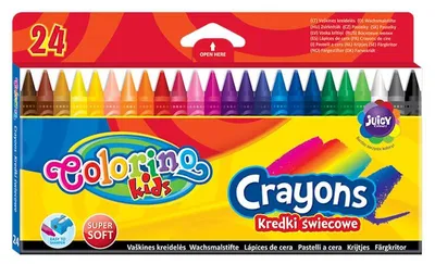 Produktbild von COLORINO KIDS Wachsmalstifte 24 Farben