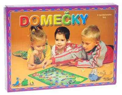 Obrázek produktu pro Společenská hra Domečky v krabičce