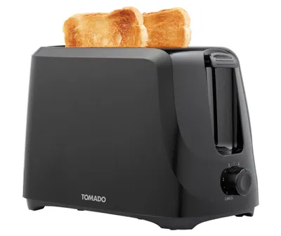 Produktbild von Tomado TBT2000B Toaster für 2 Scheiben - 6 Bräunungsstufen - 700 Watt