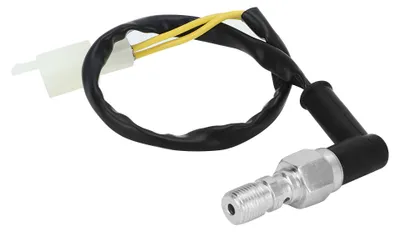 Obrázok produktu pre Univerzálna olejová hadica pre motocykle, závit M10x1.0, určená pre hydraulické čerpadlá, s výstupkom na spínač zadného brzdového svetla (#02)