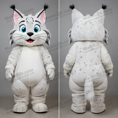 Produktbild von Schneewittchen MASTICOT Cartoon Luchs Maskottchen