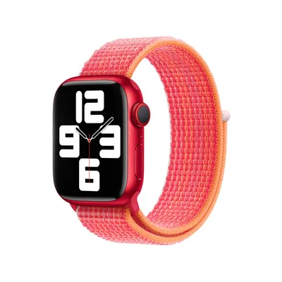 Zdjęcie produktu dla Apple MPL83ZM/A, Band, Smartwatch, Czerwony, Apple, Watch 38mm Watch 40mm Watch 41mm, Nylon