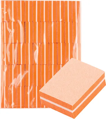 Obrázok produktu pre Ocho Nails Mini oranžový blok 50 ks.
