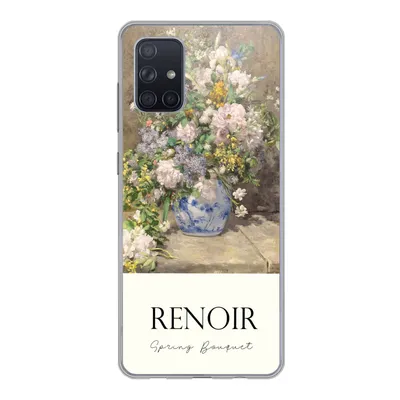 Produktbild von MuchoWow® Handyhülle Schutzhülle Hülle für Samsung Galaxy A51 5G Kunst - Blumen - Alte Meister Silikon Softcase Handy Hülle - Abbildung